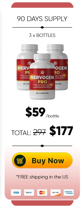 Nervogen Pro bottles